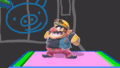 Wario's side taunt.