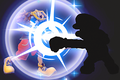Sora using Counterattack as shown by the Move List in Ultimate.