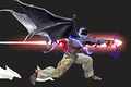 Kazuya using Devil Fist as shown by the Move List in Ultimate.