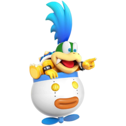 Larry as he appears in Super Smash Bros. 4.