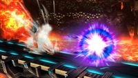 Fired Charge Shot in Super Smash Bros. for Wii U.