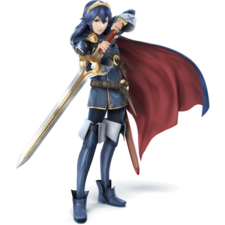Lucina as she appears in Super Smash Bros. 4.