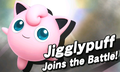 Jigglypuff's unlock notice in Super Smash Bros. for Nintendo 3DS.