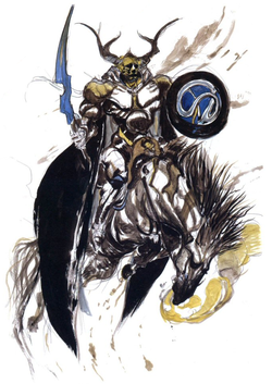 Odin artwork by Yoshitaka Amano.