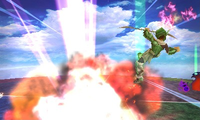 Rocket Jump as seen in Kid Icarus: Uprising.