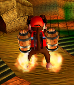 The Rocketbarrels in Donkey Kong 64. Source