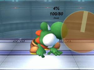 Yoshi (SSBB)/Hitboxes - SmashWiki, The Super Smash Bros. Wiki