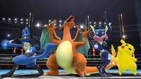 SSB4 - First Four Playable Pokemon.png