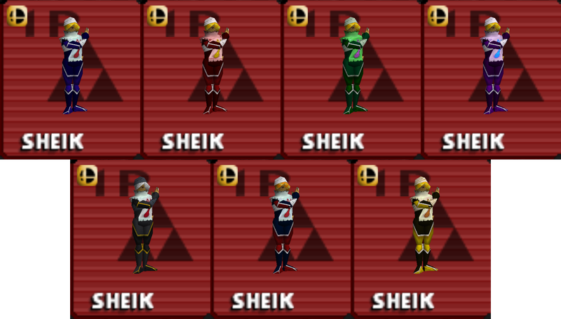 File:SSB64 Remix alts Sheik.png