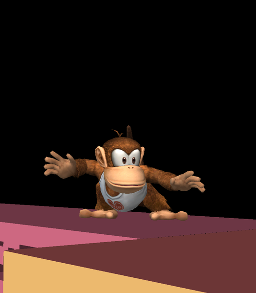 File:Diddy Kong R P+.png