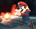 Mario's Fireball in Brawl.