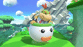 Bowser Jr.'s first idle pose.