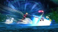 Vision counterattack in Super Smash Bros. for Wii U.