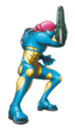 Brawl Sticker Samus (Metroid Fusion).png