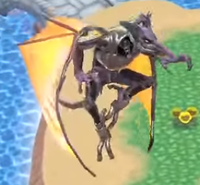 Meta Ridley During Gameplay Reference.png