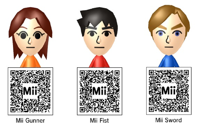 Mii fighter's QR codes.png