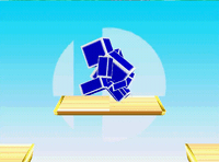 Donkey Kong Up Special Grounded Hitbox Smash 64.gif