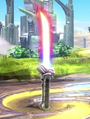 Beam Sword as it appears in Super Smash Bros. for Wii U.