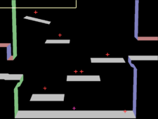 Underground Maze: lower-central room showing structure.