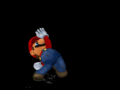 Mario Up Smash SSBM.gif