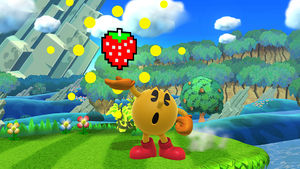 Pac-Man Bonus Fruit SSB4.jpg