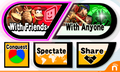 The With Friends menu option in for Nintendo 3DS.