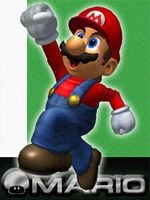 Mario in Super Smash Bros. Melee.