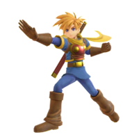 Render of the Isaac Assist Trophy from the Smash Ultimate Website