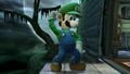 Luigi's first idle pose