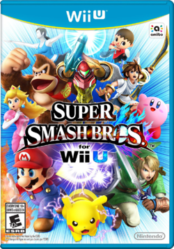 super smash bros wii u box art