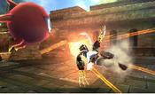 Pit using Angelic Missile in Kid Icarus: Uprising