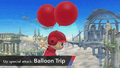The balloons bursting on their own