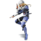 Sheik as she appears in Super Smash Bros. 4.