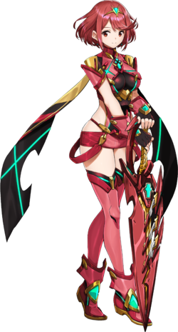 Higher-res version for Pyra's article, borrowed from Xenoblade Wiki.