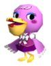 Brawl Sticker Phyllis (Animal Crossing WW).png