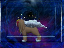 Entei showing the blast zone and spawn points.