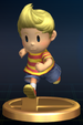 Lucas trophy from Super Smash Bros. Brawl.