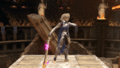 Corrin's up taunt.