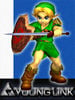 Young Link in Super Smash Bros. Melee.