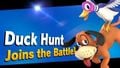 Duck Hunt unlock notice SSBU.jpg