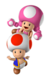 Brawl Sticker Toad & Toadette (Mario Party 7).png