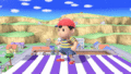 Ness' side taunt.