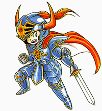 The basis of the Mii Swordfighter "Erdrick's Armour" costume, borrowed from Dragon Quest Wiki.