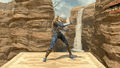 Sheik's up taunt.