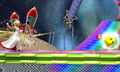 Luma Warp in Super Smash Bros. for Nintendo 3DS.