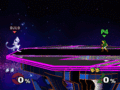 Mewtwo Teleporting right ground-to-ground, then using its jab.