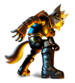 Brawl Sticker Wolf (Star Fox Assault).png