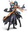 Both renders of Byleth on the same image, taken from the DLC page on the Super Smash Bros. Ultimate website.