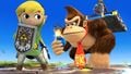 Toon Link and Donkey Kong with bomb.jpg