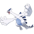 Lugia's official artwork from Pokémon HeartGold and SoulSilver.
